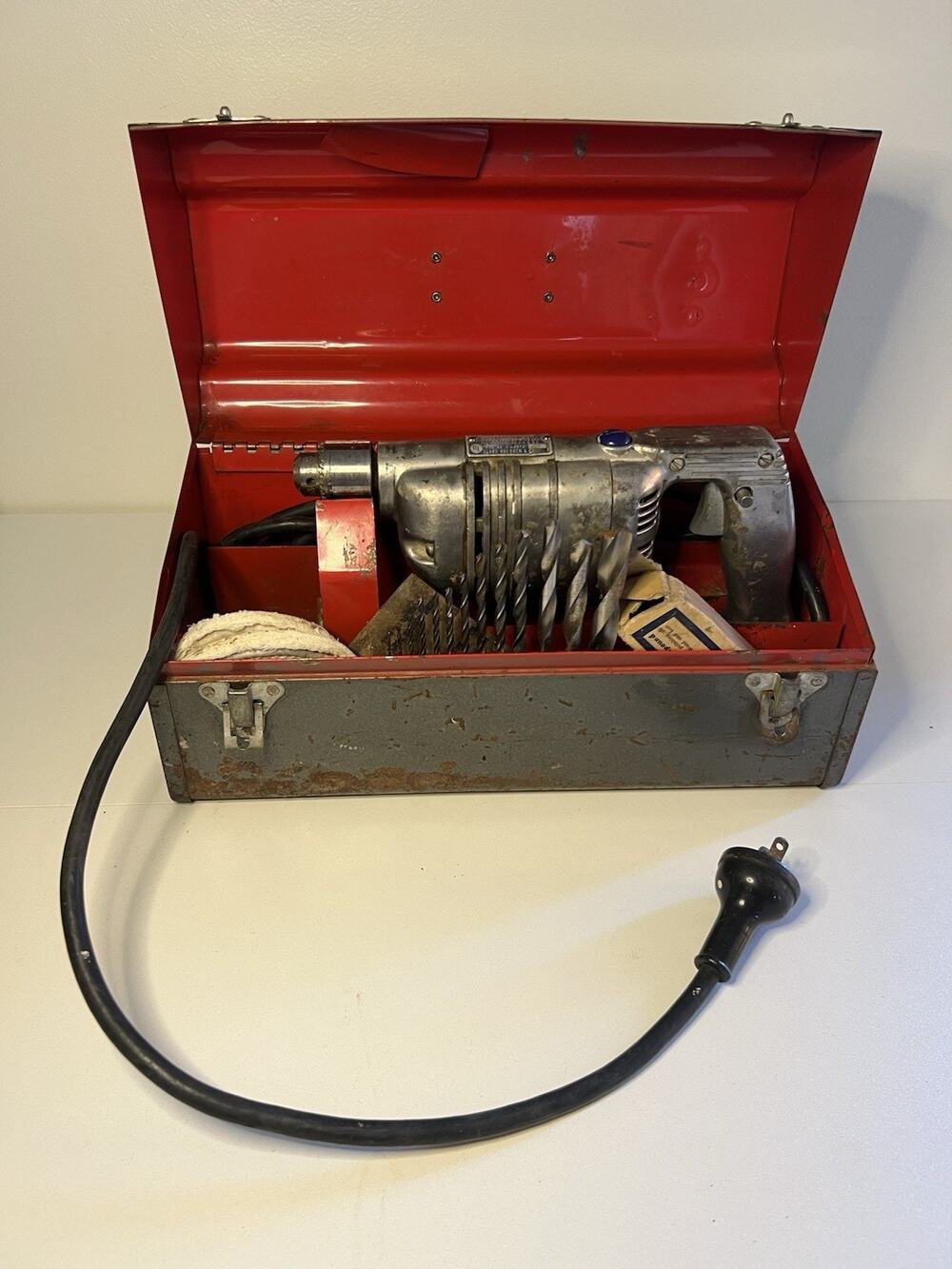 Craftsman 1950's 1/4 in Drill Saw Grip Handle Model #315.25781 W/Box (Tested)